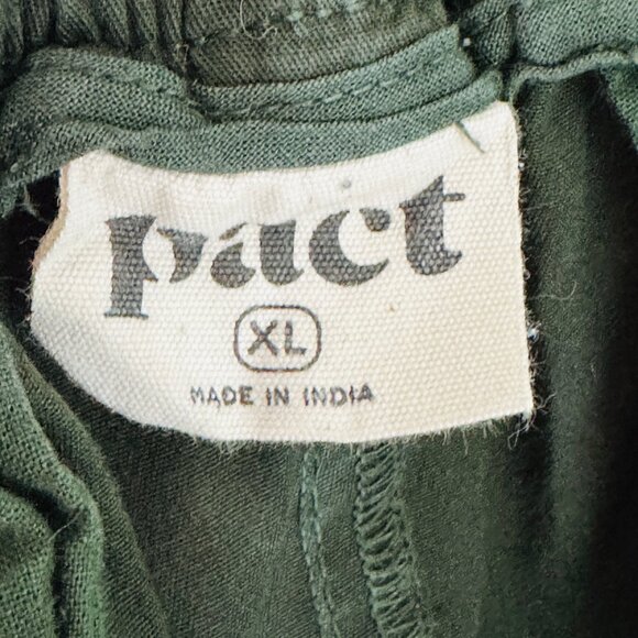 Pact Women's Boulevard Brushed Organic Cotton Twill Chino Pants Size XL - Picture 3 of 5